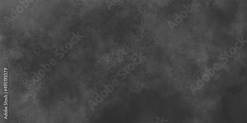 Beautiful grey watercolor grunge. Black marble texture background. abstract nature pattern for design. Border from smoke. Misty effect for film , text or space. modern wall texture design.