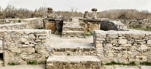 An ancient site of Taxila in Pakistan