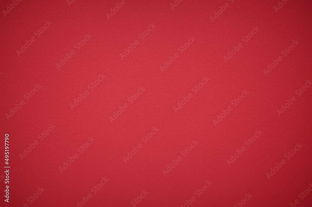Closeup of red fabric textile material as texture or background. Red Background With Textures and Vignette Closeup of red fabric textile material as texture or background. Red Background With Textures and Vignette
