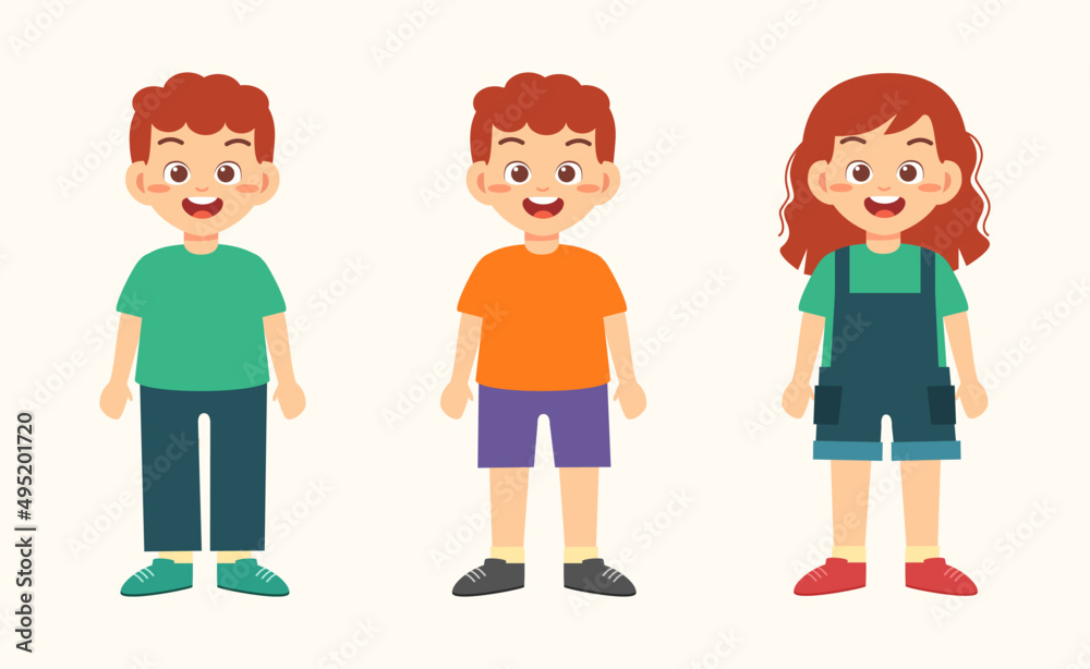 smiling boy and girl kids smiling boy and girl kids