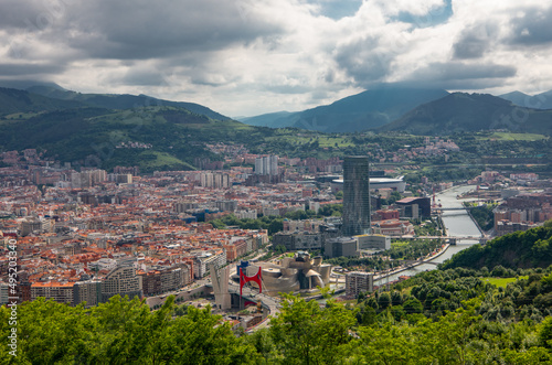 Bilbao, modern and classic architectures