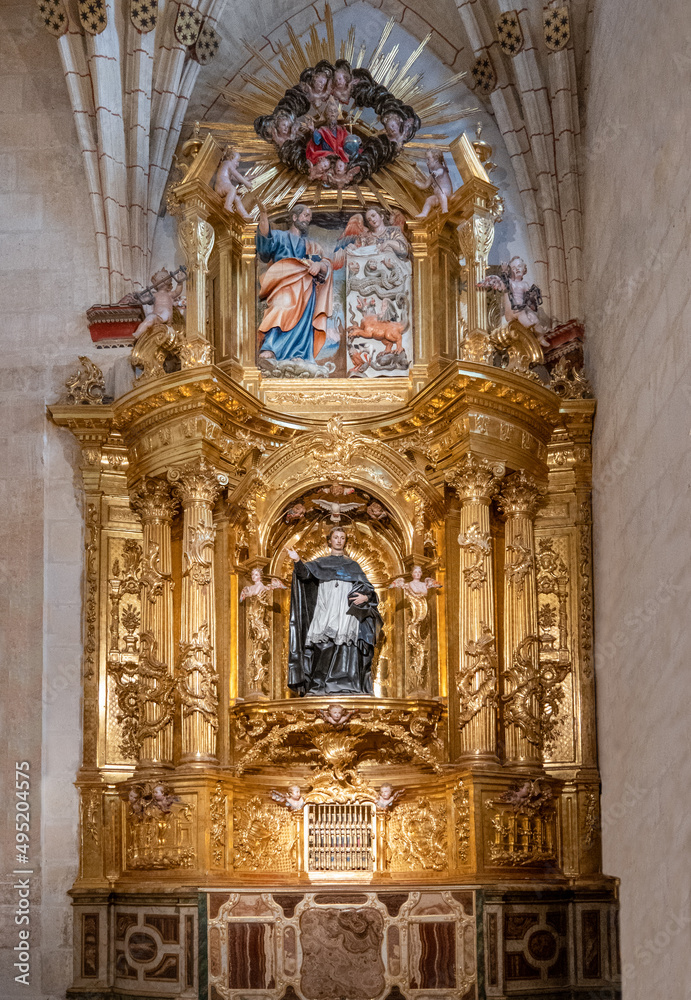 Obraz premium Burgos an ancient city of art