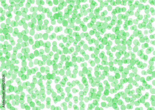 レトロ　水玉　水彩　背景