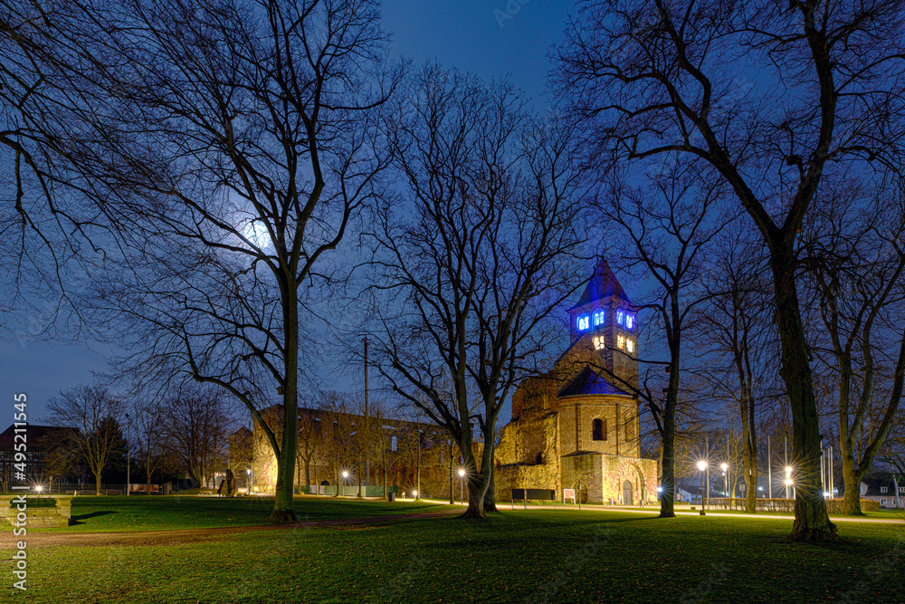 The stiftsruine church of Bad Hersfeld in Hesse The stiftsruine church of Bad Hersfeld in Hesse