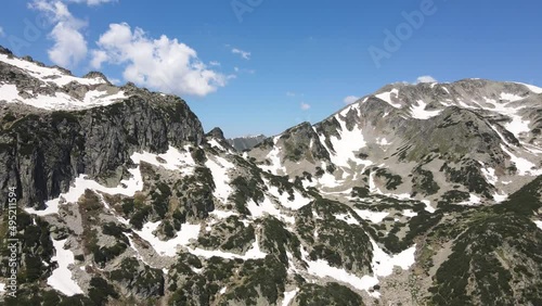 Wallpaper Mural Amazing Aerial view of Pirin Mountain near Popovo lake, Bulgaria Torontodigital.ca