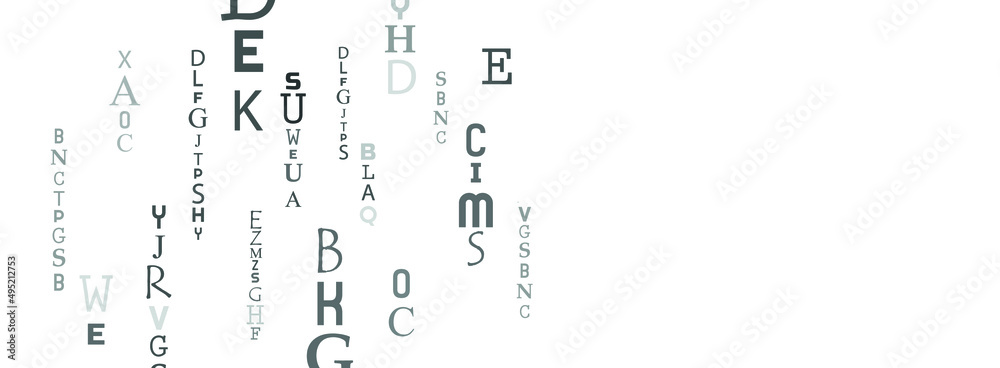abstract background with alphabet abstract background with alphabet