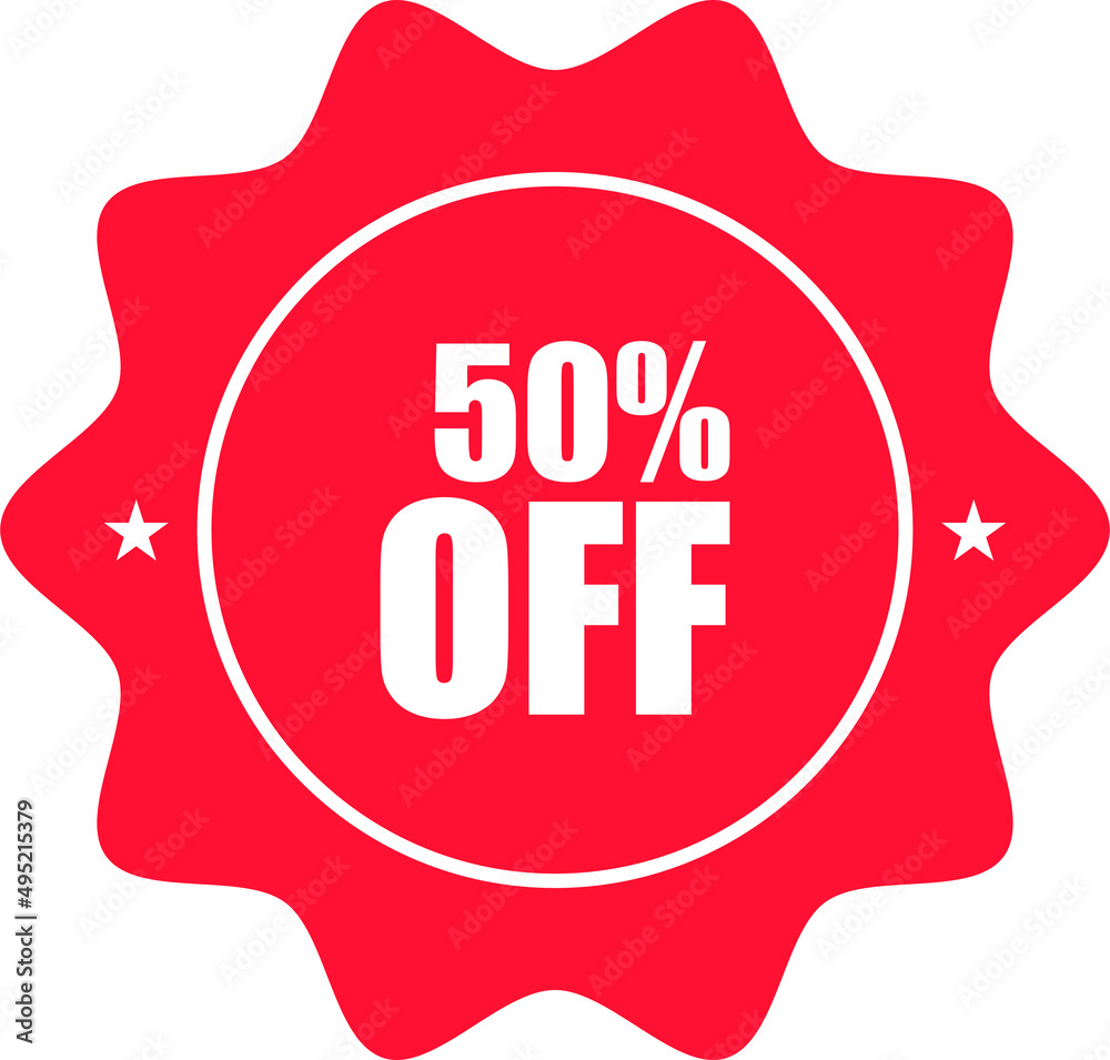 Discount up to 50% off Label Vector Template Design Illustration
Discount up to 50% off Label Vector Template Design Illustration