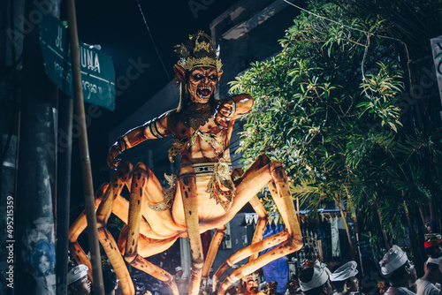 Obraz na płótnie Nyepi Day - Nowy Rok na Bali w salonie