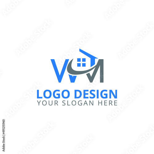 VM Logo Design Professional Logo