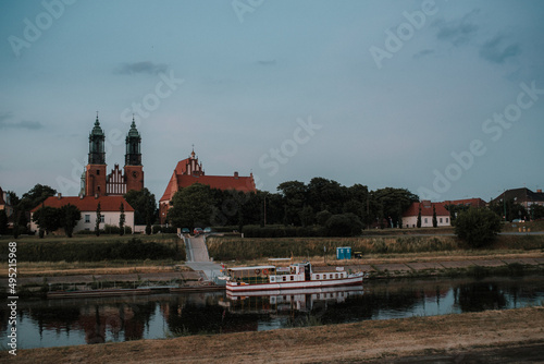 Obraz na płótnie Poznań, Poznan, Wielkopolska, panorama, street, architecture, ulica, architektura, podróże, polska, Poland, Europe, miasto, Polonia, tradycja, architektura, budynki, miasto, widok, street, art, stary w salonie