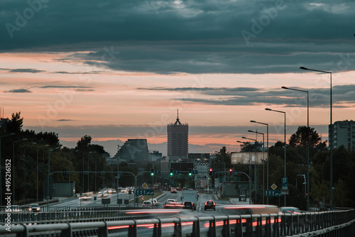 Obraz na płótnie Poznań panorama w salonie