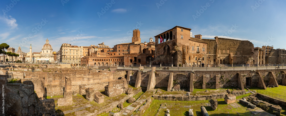 Trajan Forum and Forum of Augustus