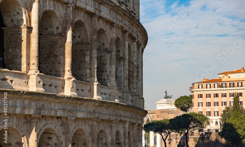Photography Colosseum Facade