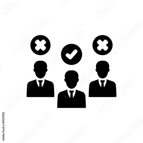 Employee selection icon