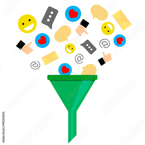 Filter for social media to avoid fake likes and popularity