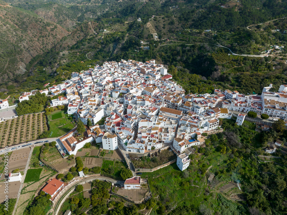 bonito pueblo de la provincia de Málaga, Istán