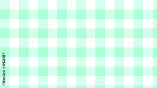 cute pastel green gingham, checkerboard, tartan, plaid, checkered pattern background