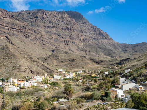 Views near El Hoyo village in Gran Canaria, Canary Islands, Spain