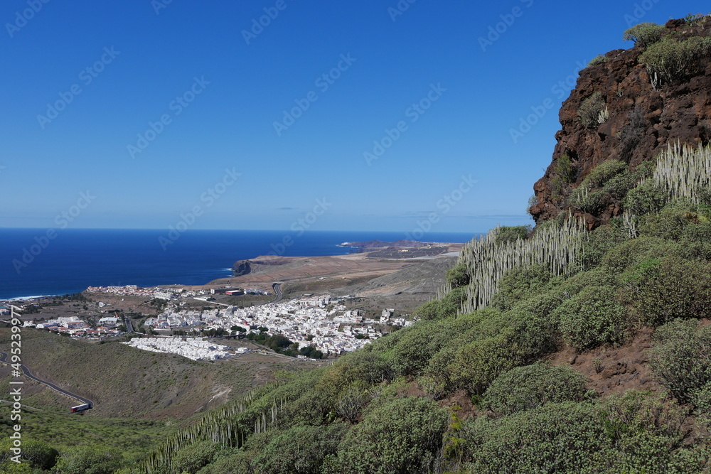 Küstenlandschaft bei Agaete auf Gran Canaria
