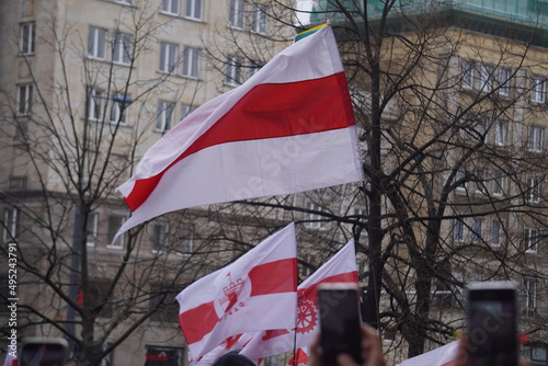 flag on the street