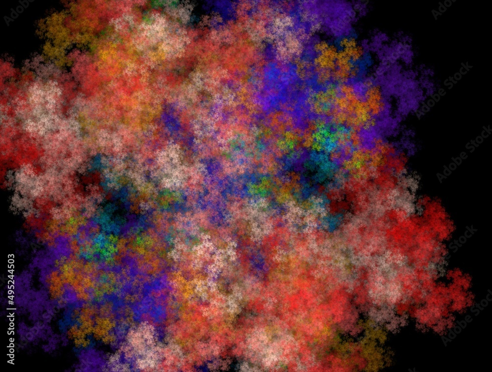 Imaginatory fractal abstract background Image Imaginatory fractal abstract background Image