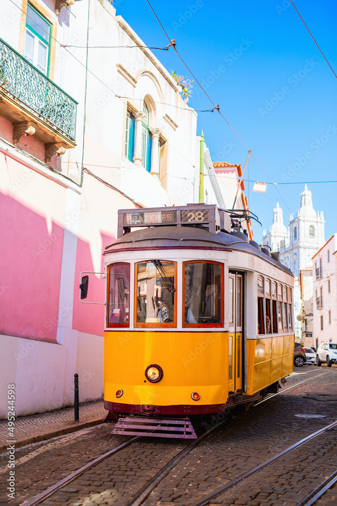 Quiet street in Lisbon