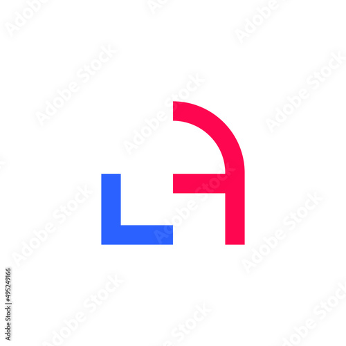 Letter L and Letter F Logo fit for Everything