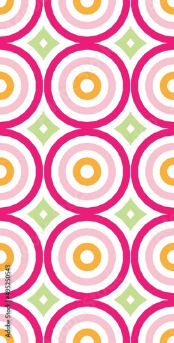 Fractodome Colorful Seamless Fractal Patterns