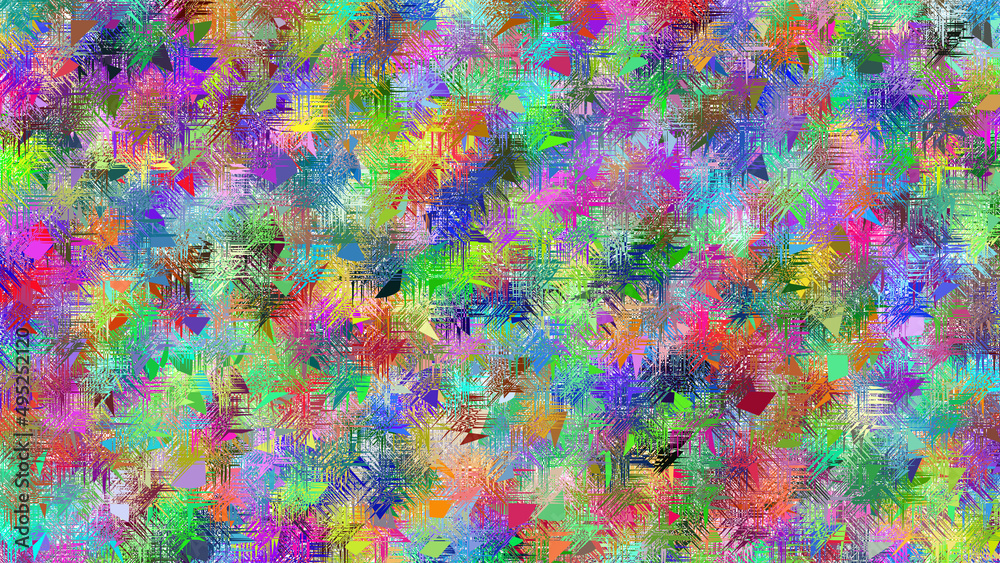 Colorful acrylic painting background abstract design, multi color wallpaper