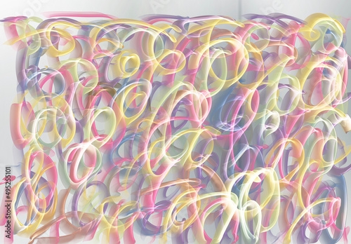 background design made of pastel circles