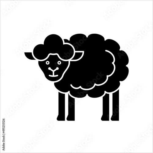 Sheep Icon  Animal Icon  Ovis Aries  Ruminant Mammal