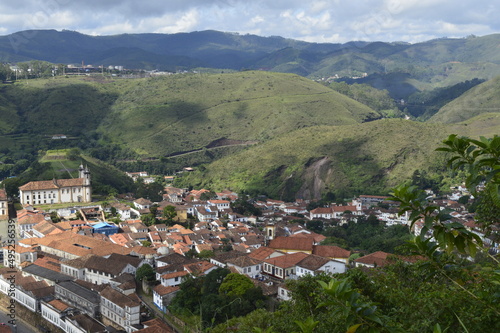 Vista da cidade de Ouro Preto