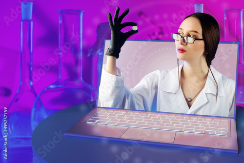 Online pharmacy. Telemedici...