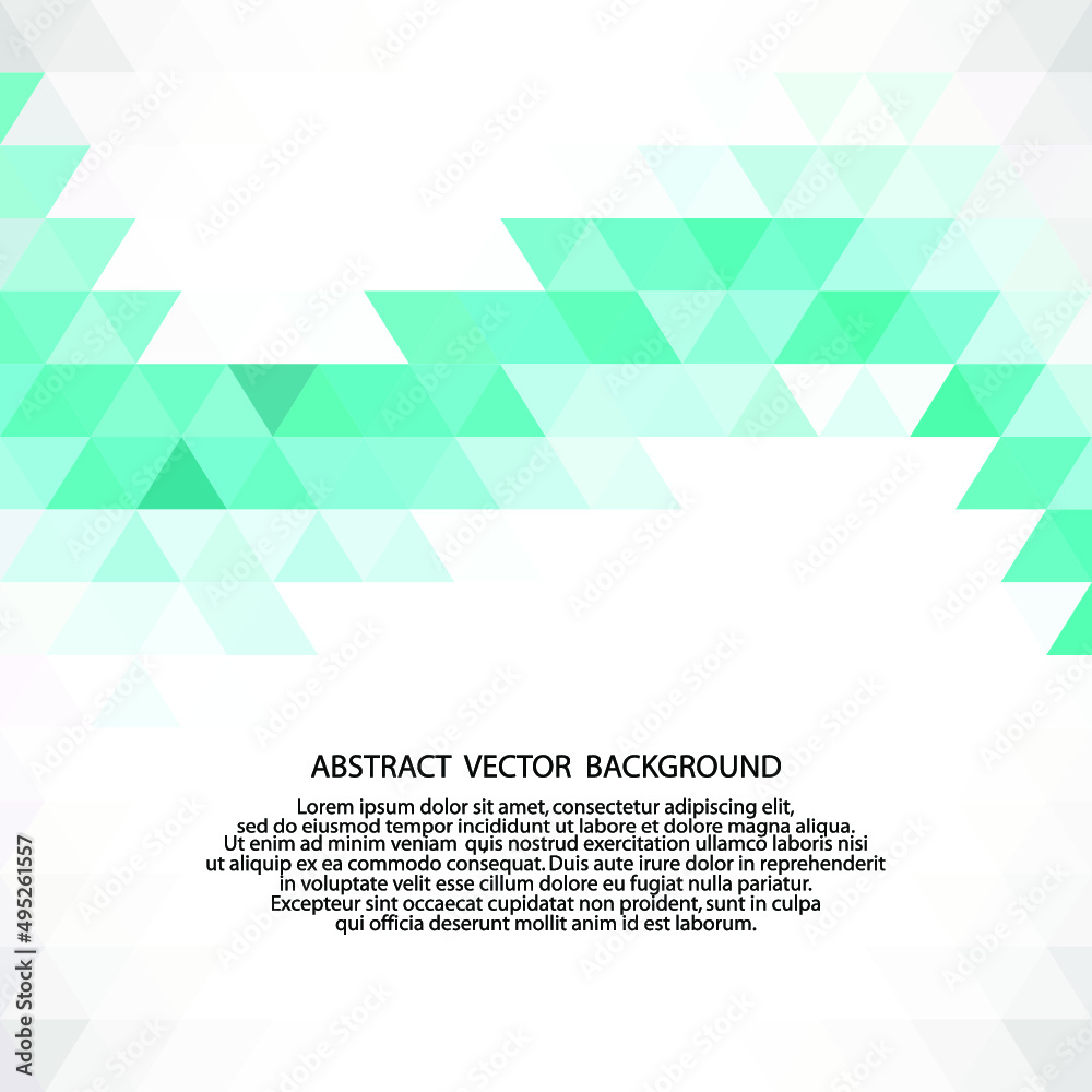 Blue geometric background. abstract vector illustration. Design element. Triangles. eps 10