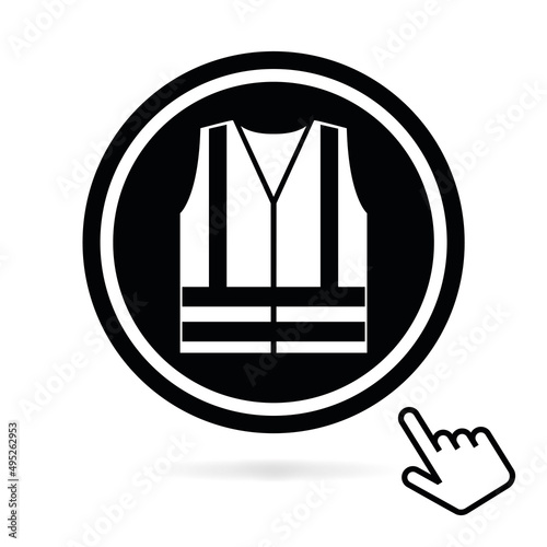 Logo gilet de sécurité.