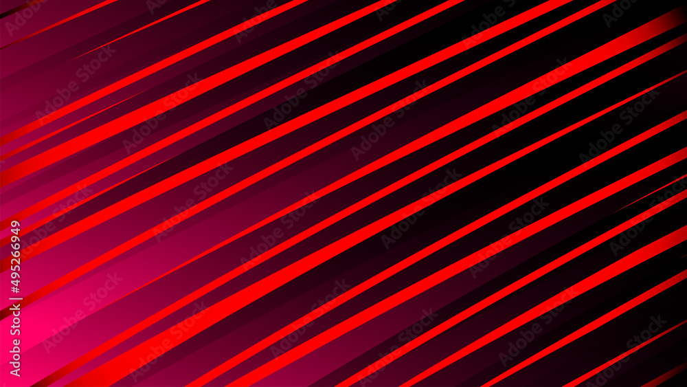 Fototapeta premium Dark red background. Dark red abstract shining geometry background and vector layer elements for presentation design. Vector design for business, company, institution, party, seminar and talk