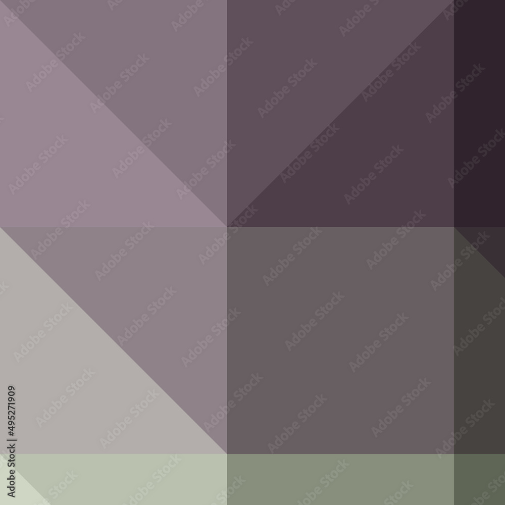 Fototapeta premium Abstract color Low-Polygones Generative Art background illustration