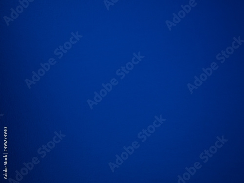 Abstract bright blue cement wall backdrop background