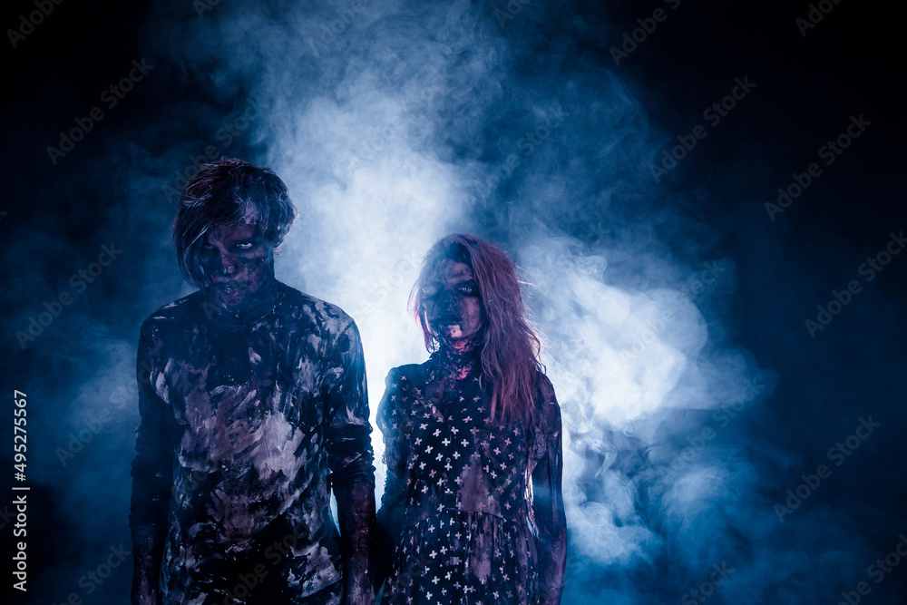Zombies, Apocalypse, burnt people Zombies, Apocalypse, burnt people