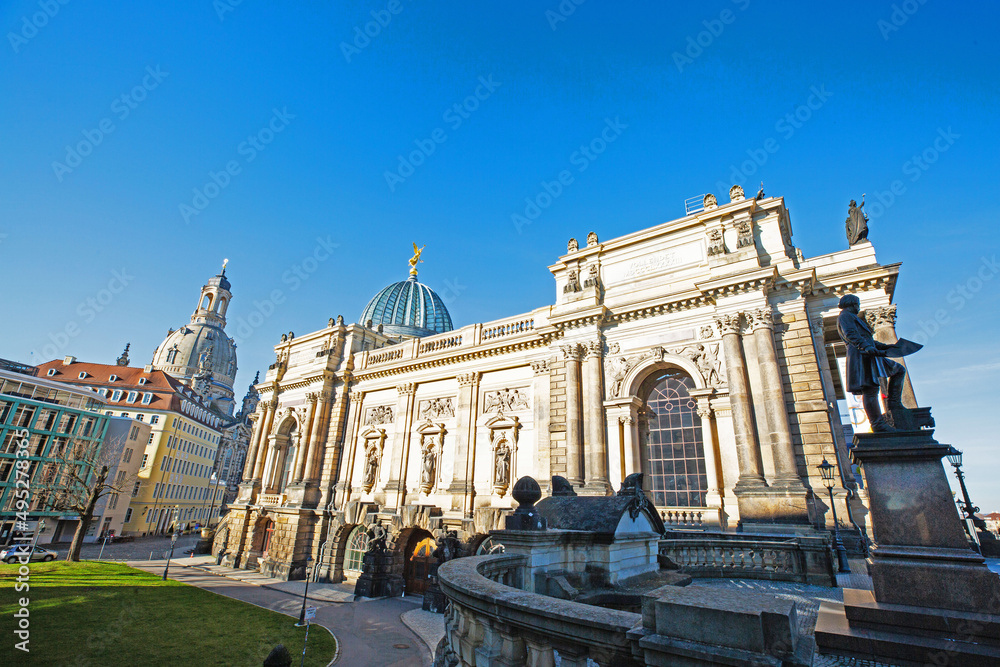 Art Academy in Dresden, tourism, baroque
