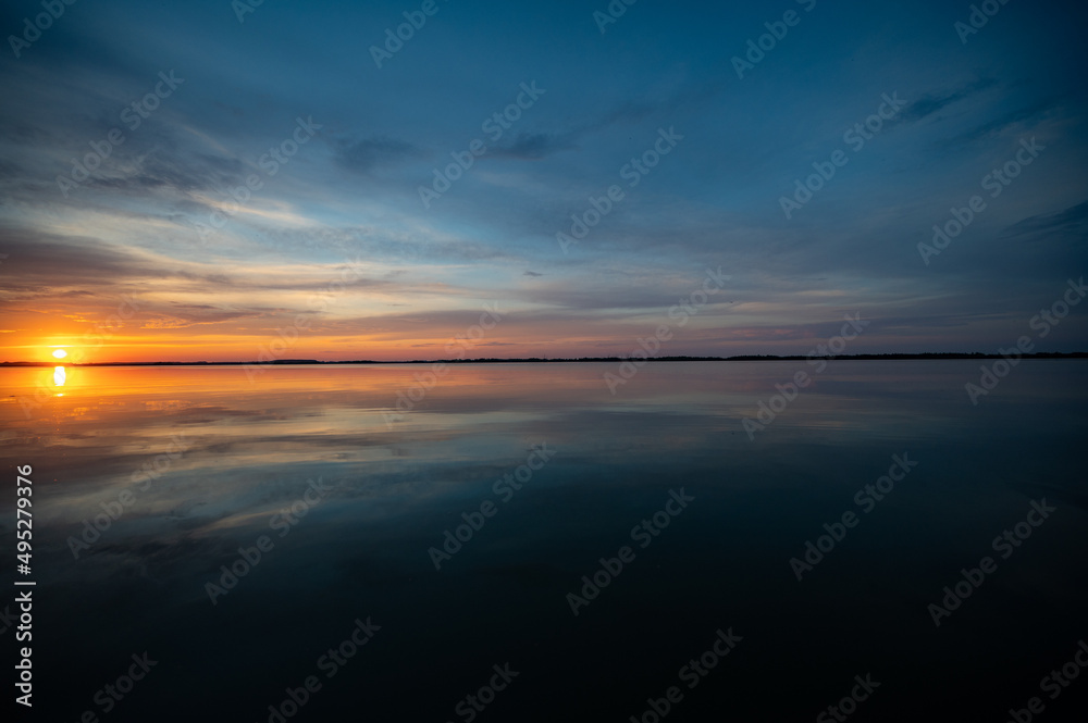 Danube Delta sunset