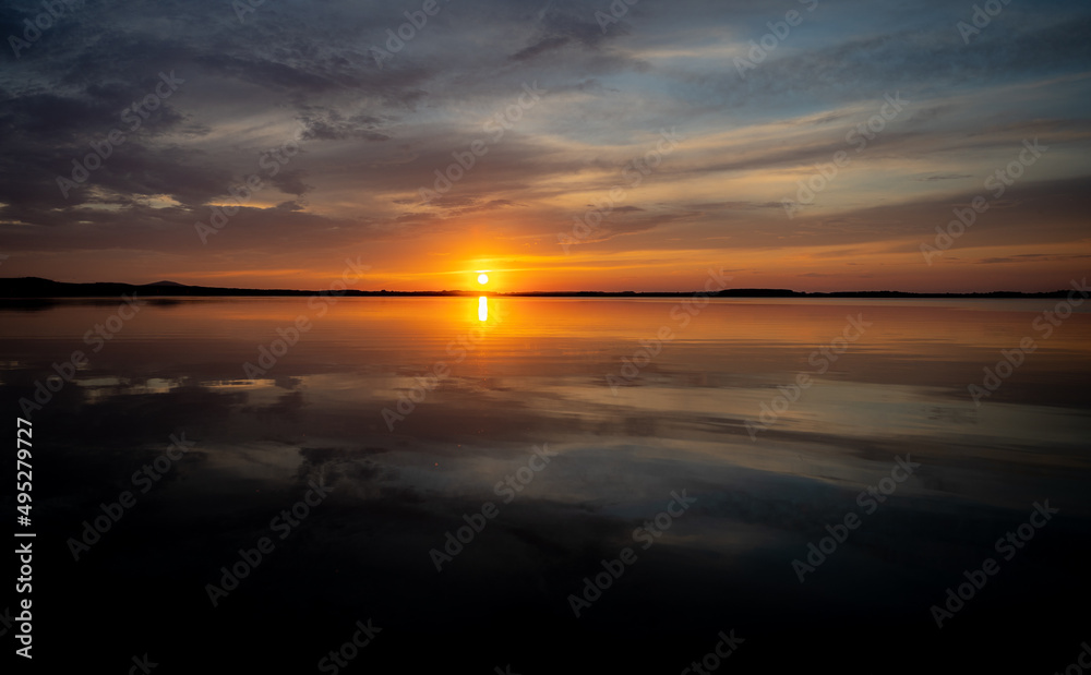 Danube Delta sunset