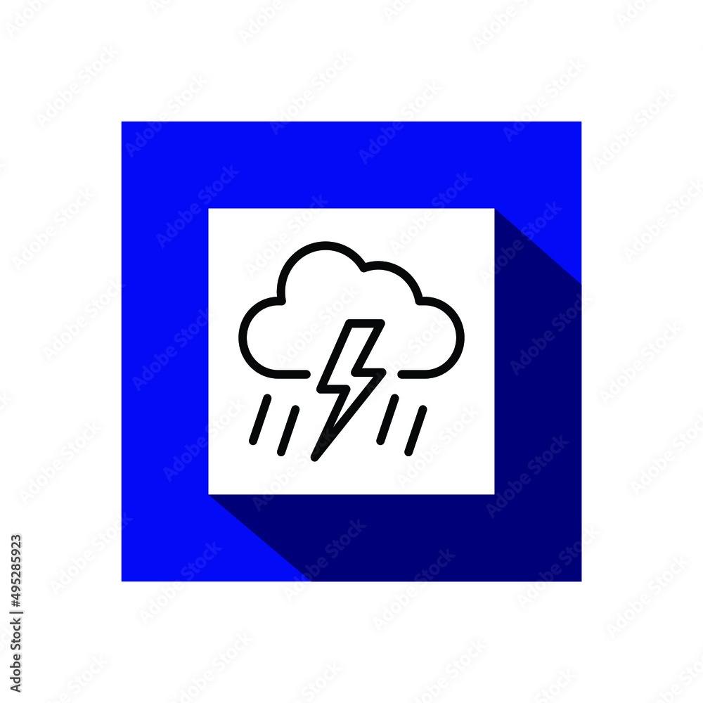 Thunderstorm icon Thunderstorm icon