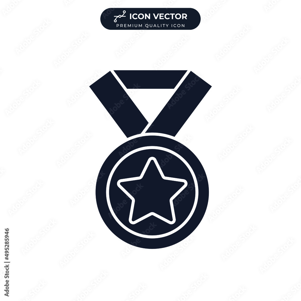 medal icon symbol template for graphic and web design collection logo vector illustration medal icon symbol template for graphic and web design collection logo vector illustration
