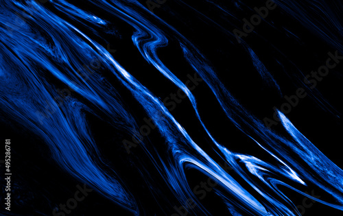 Marble rock texture blue ink pattern liquid swirl paint black dark that is Illustration background for do ceramic counter tile white that is abstract waves skin wall luxurious art ideas concept.