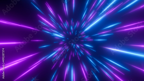 abstract background with stars