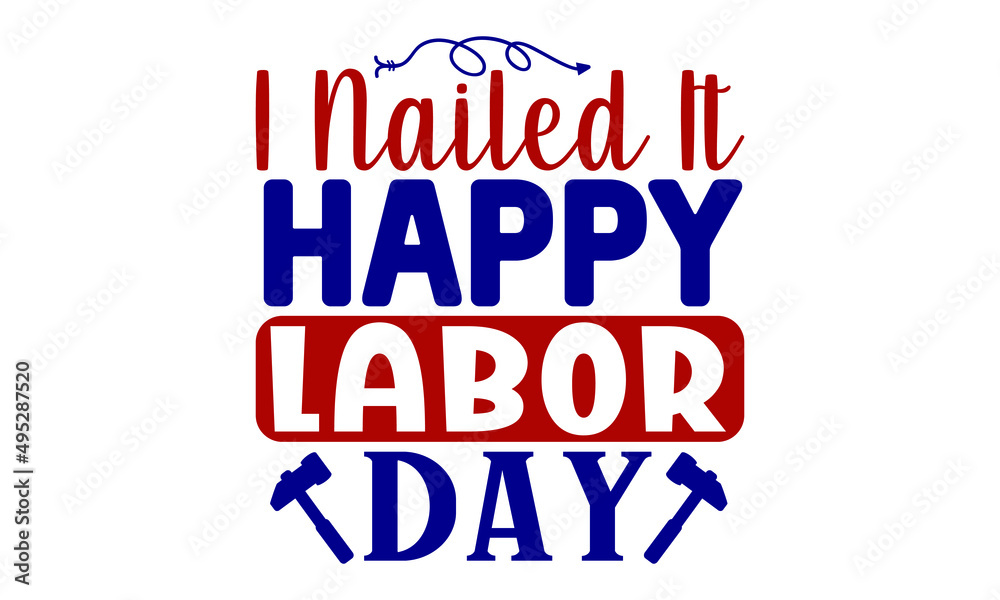 Labor day SVG T shirt Design Template