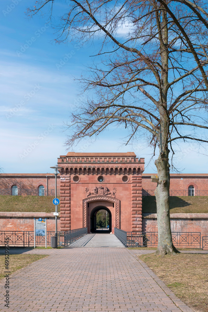 Fototapeta premium Festung Germersheim - Weißenburger Tor