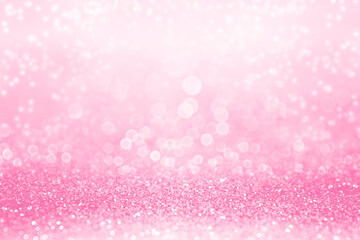 Pink girly birthday princess ballet background or girl Mother’s Day glitter