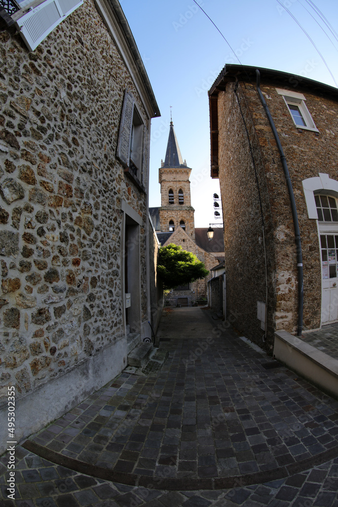 Saint Martin church - Chevreuse - Yvelines - Ile-de-France - France